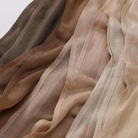 Modal Doubled Stitched Scarf