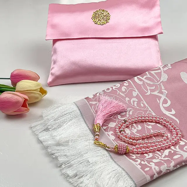 Satin Prayer Mat Set