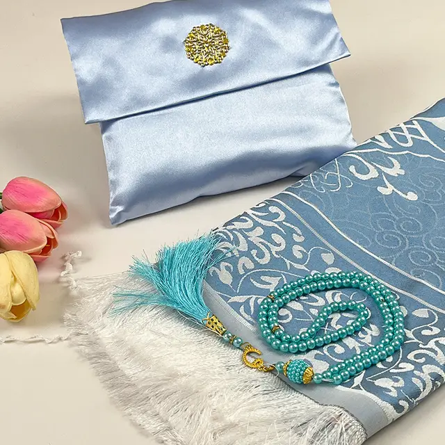 Satin Prayer Mat Set