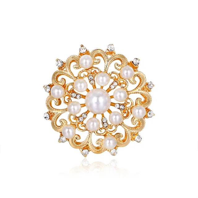 Pearl Hijab Brooch