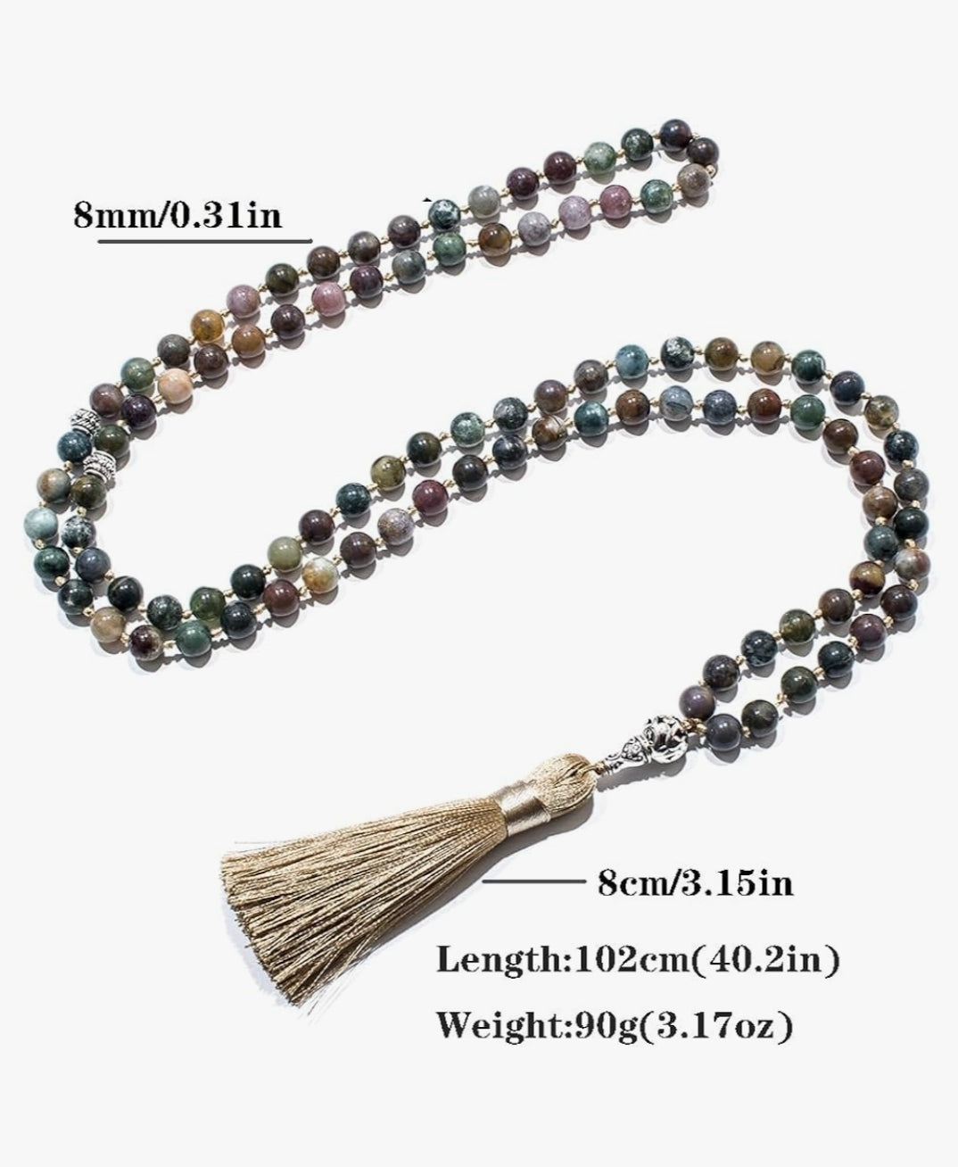 Indian Agate Tasbih