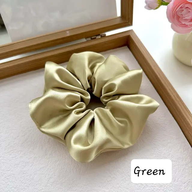 Satin Large Scrunchies