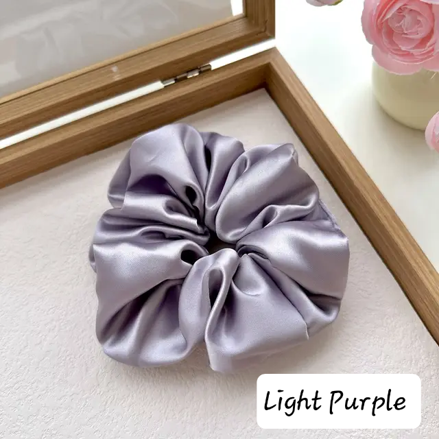 Satin Large Scrunchies