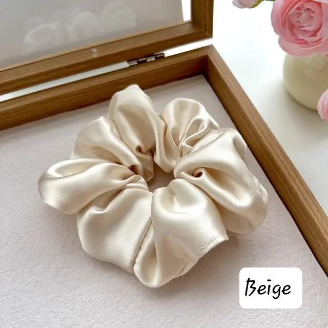 Satin Large Scrunchies