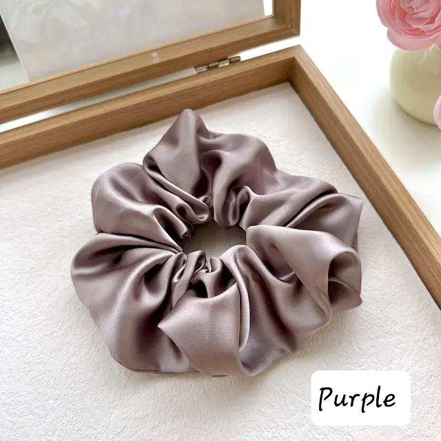 Satin Large Scrunchies