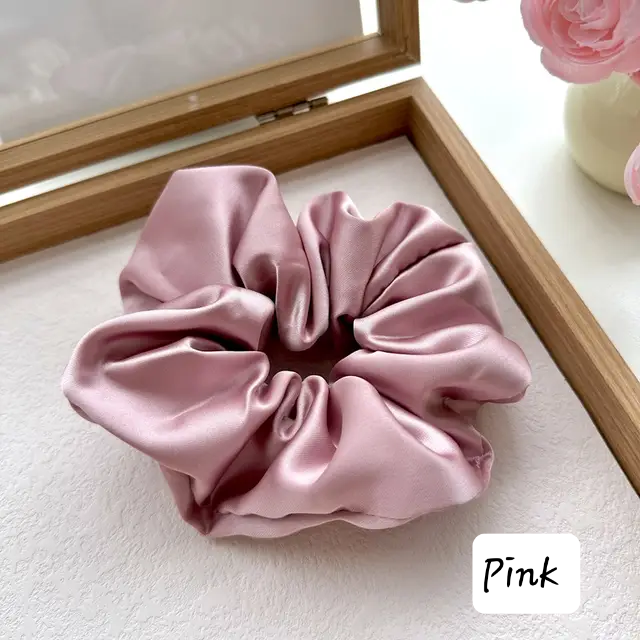Satin Large Scrunchies