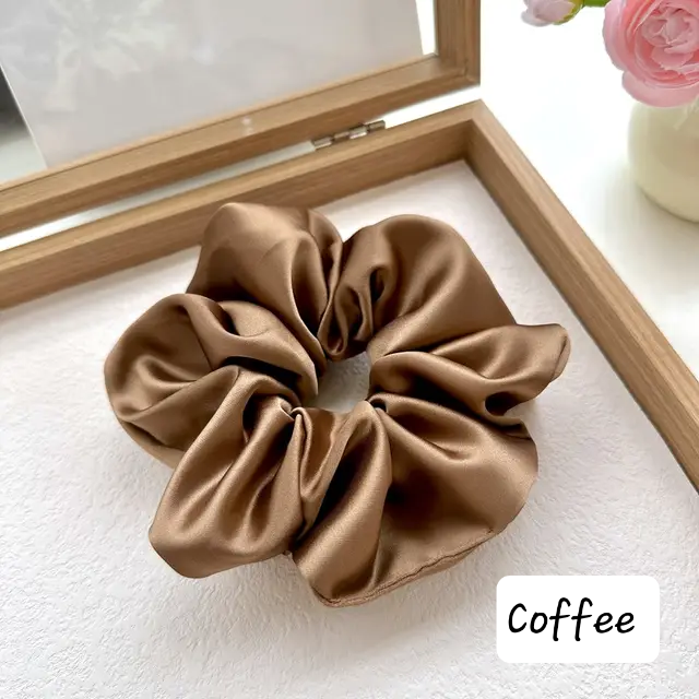 Satin Large Scrunchies