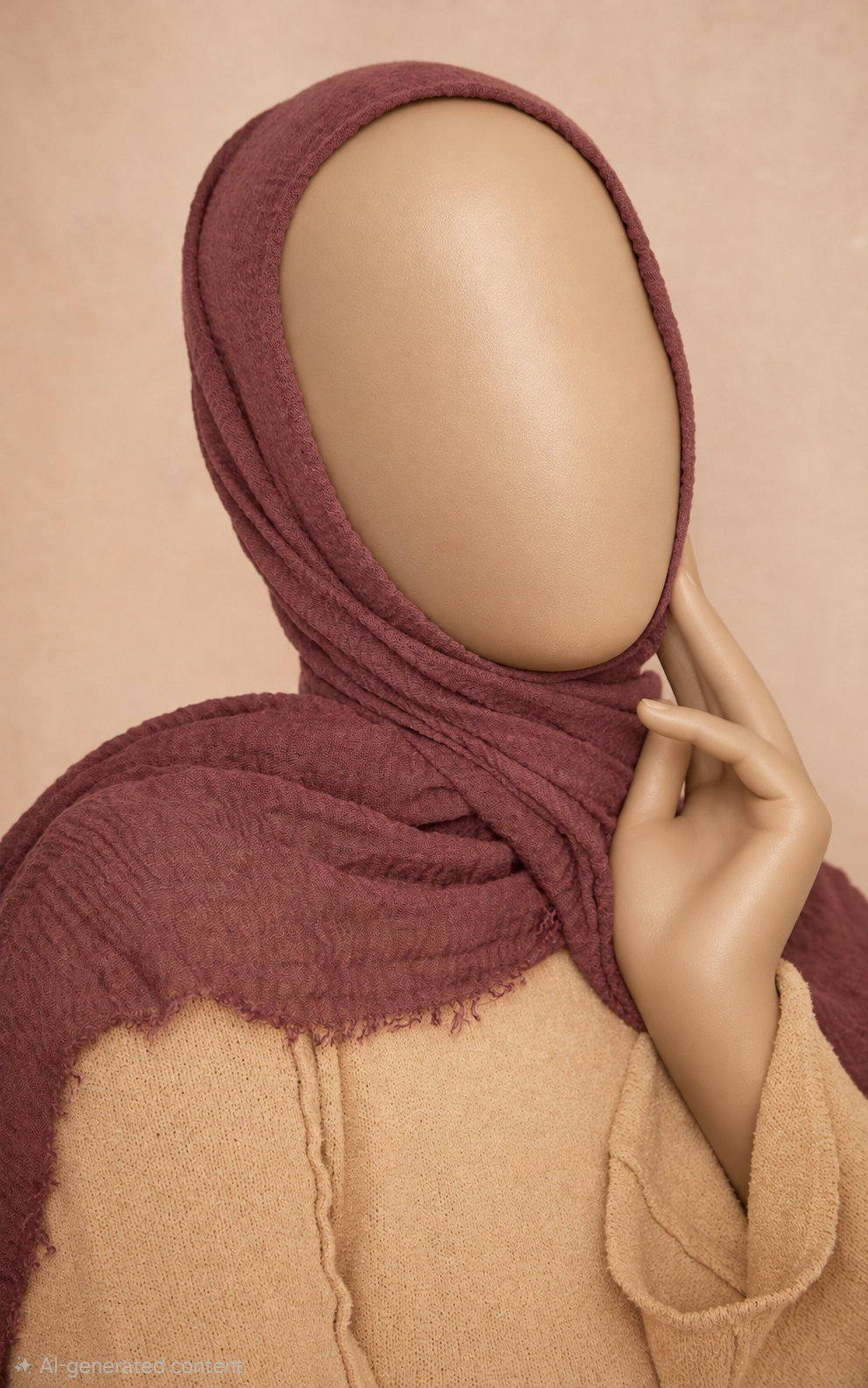 Crinkle Cotton Scarf